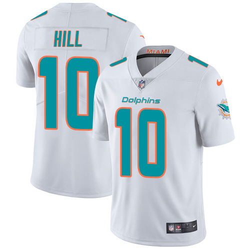 Youth Miami Dolphins #10 Tyreek Hill White Vapor Untouchable Limited Stitched Football NFL Jerseys->youth nfl jersey->Youth Jersey